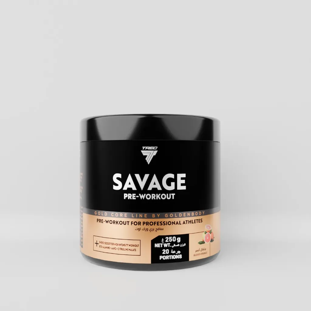 SAVAGE PRE-WORKOUT (250G) (Blood Orange)