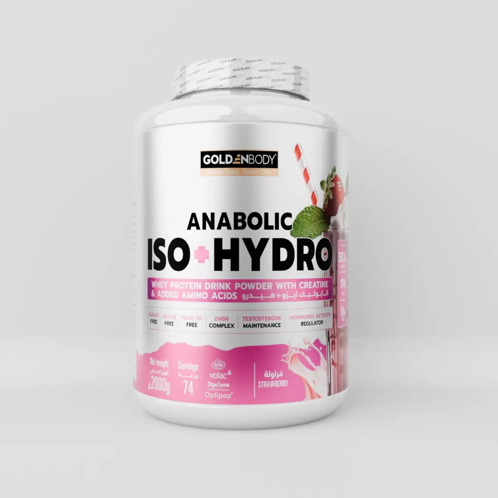 ANABOLIC ISO+HYDRO (2000G) (Strawberry)