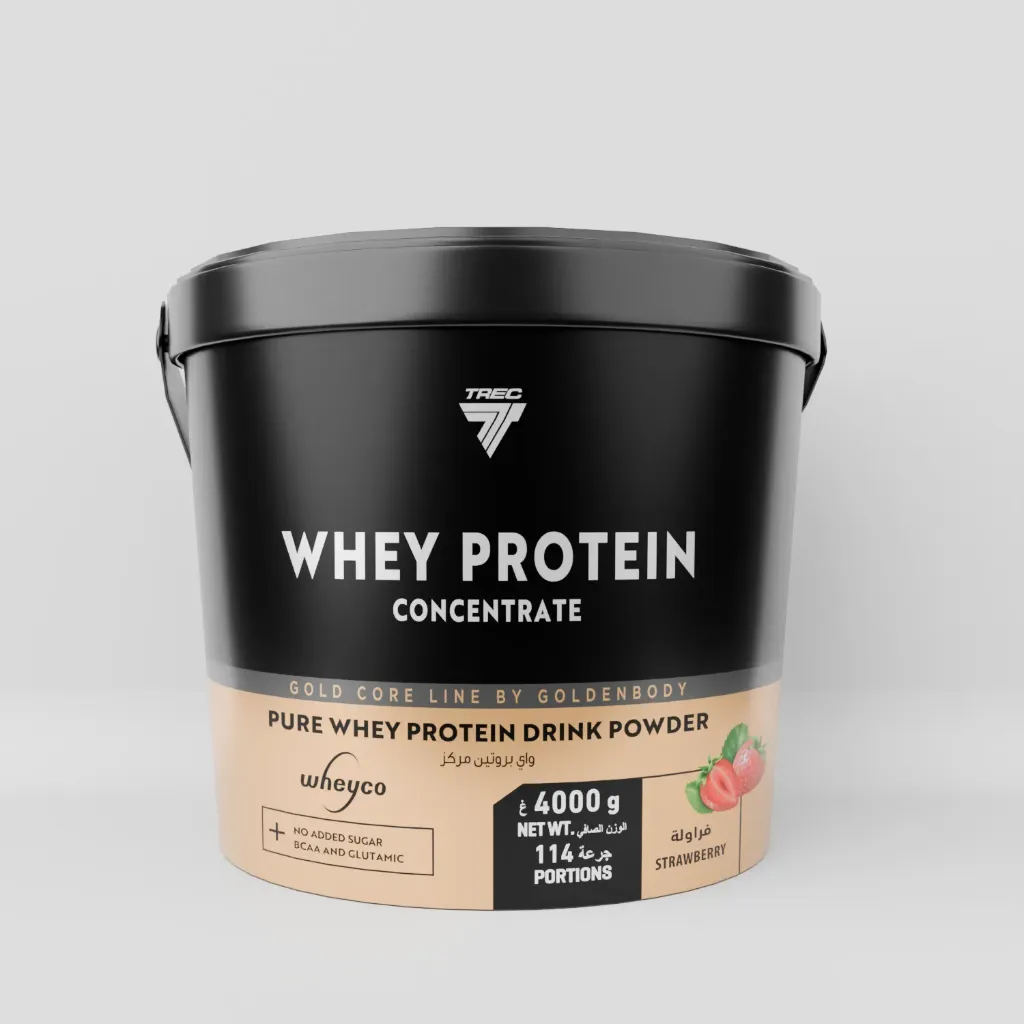 WHEY PROTEIN CONCENTRATE (4000G) (Strawberry)